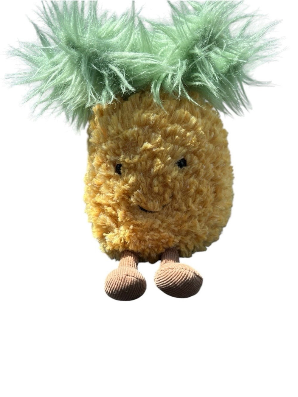 Retired! Jellycat London amuseable Smiling Pineapple Plush Stuffed Toy| EUC
